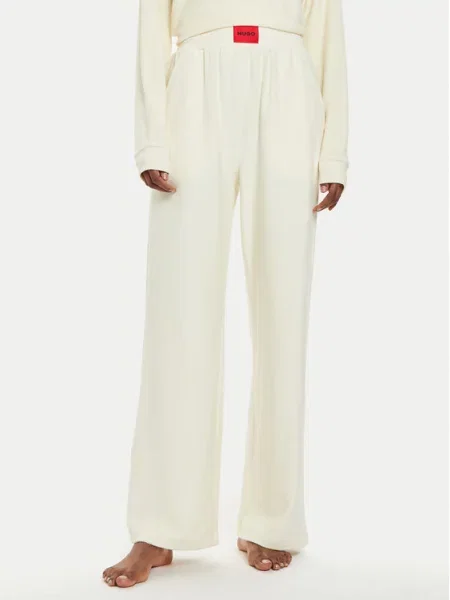 Hugo Spodnji del pižame Snoozie Écru Regular Fit