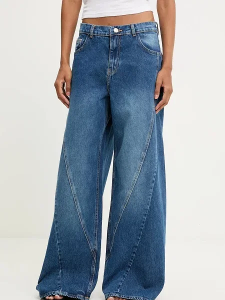 Answear.LAB jeansy granatowy