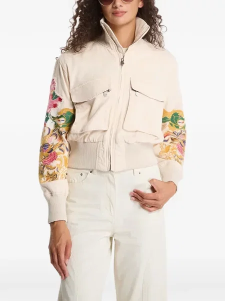 Geacă Desigual cu model floral