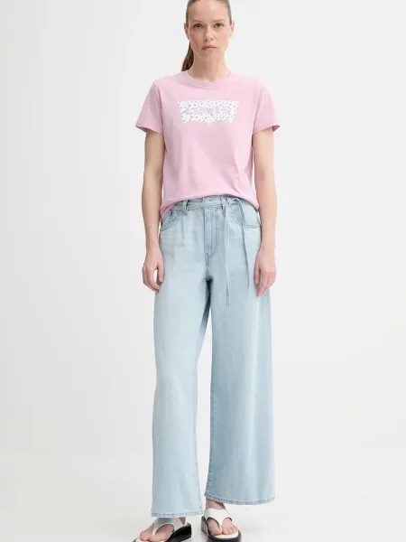 Levi's jeansy medium waist XL STRAIGHT niebieskie