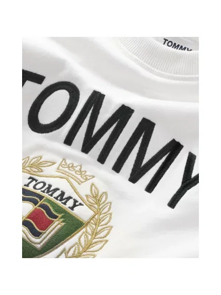 Bluza Tommy Jeans z logo biała