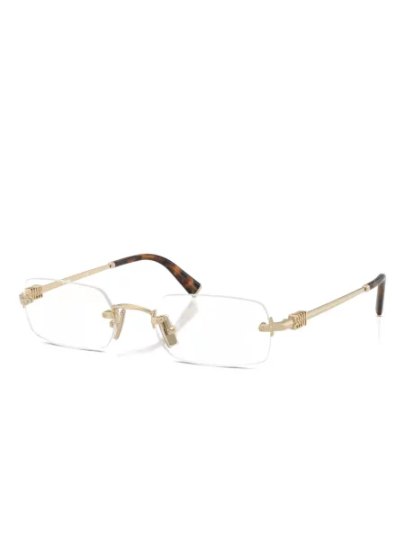 Ochelari de soare Miu Miu Eyewear auriu