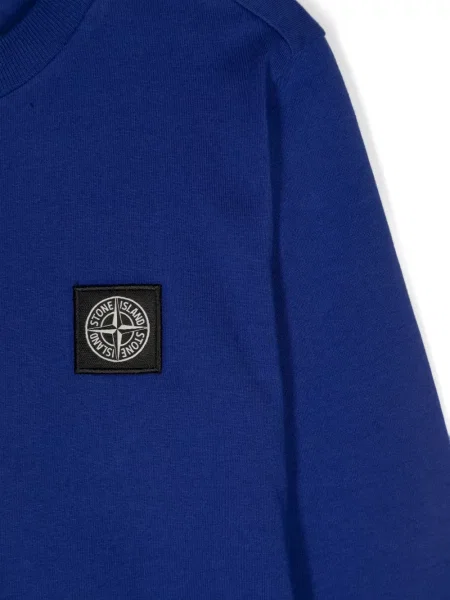 Bluza dziecięca Stone Island niebieska