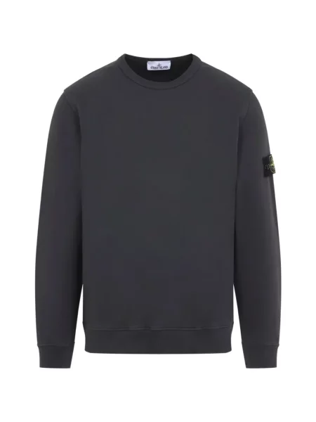 Hanorac Stone Island cu strasuri gri