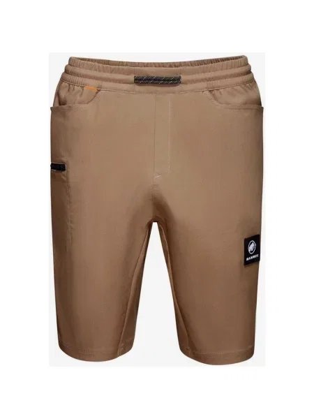 Spodenki Mammut Massone Sport w kolorze jasnobrązowym S brązowe