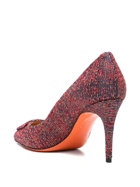 Pantofi cu toc Santoni roșu