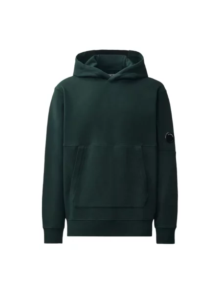 Bluza z kapturem C.p. Company z kapturem zielona