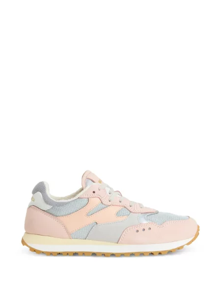 Szarvasbőr sneaker Woolrich rózsaszín