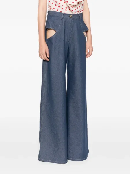Pantaloni Blaklace albastru