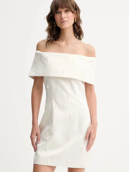 Rotate rochie minimulată bej