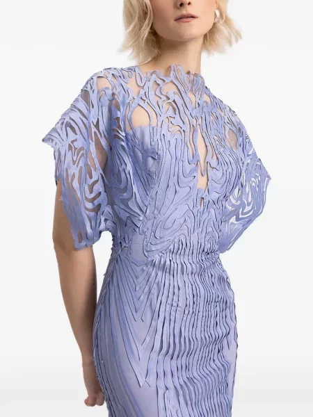 Rochie Gemy Maalouf de costum albastru