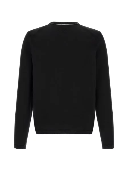 Tricou Boss cu autograf negru