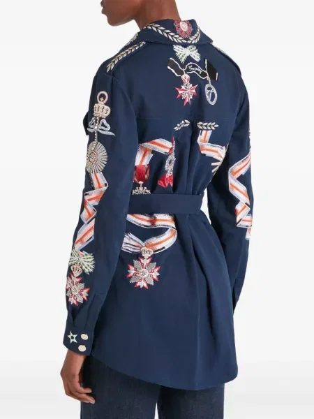 Яке Temperley London синьо