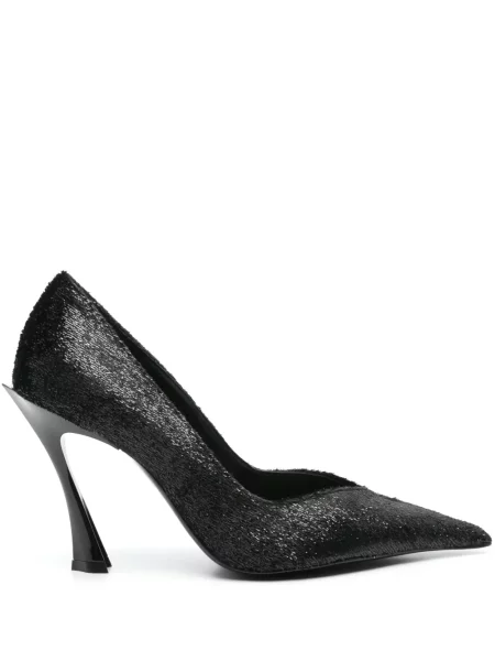 Pantofi cu toc Mugler negru