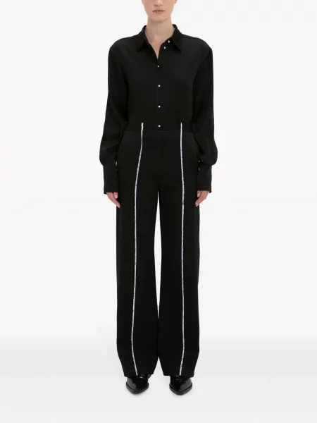 Kelnės Victoria Beckham juoda