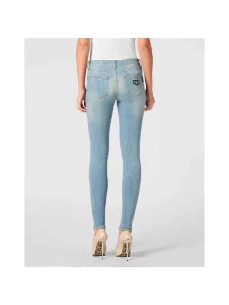 Jeansy Philipp Plein niebieskie