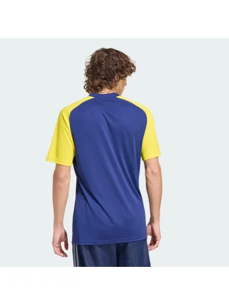 Koszulka Adidas z dżerseju żółta