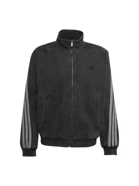 ADIDAS SPORTSWEAR Geacă de primăvară-toamnă STA gri / denim negru