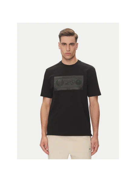 BOSS Póló Regular Fit fekete