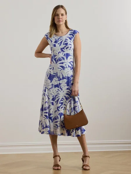 LAUREN RALPH LAUREN Každodenné šaty modrá