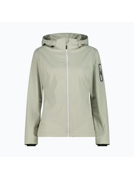 Kurtka softshell CMP Zip Hood pistacchio zielona