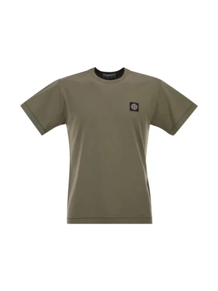 Koszulka Stone Island z kamieniami zielona