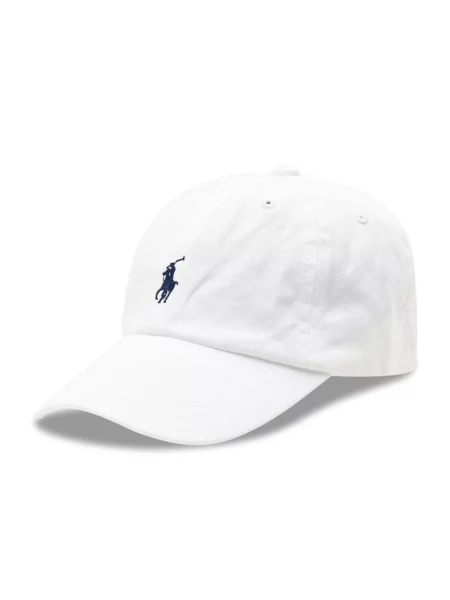 Czapka z daszkiem Polo Ralph Lauren biała