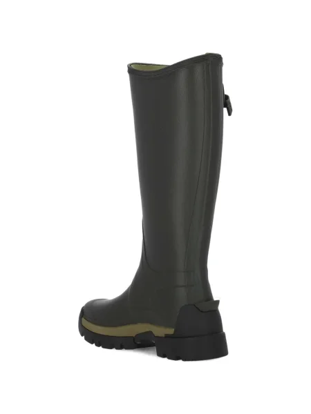 Botine Hunter cu cataramă verde