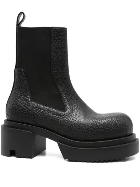 Botine Rick Owens cu platformă negru