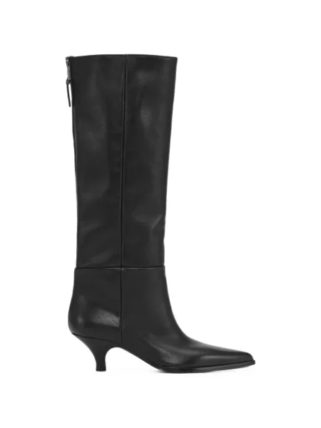 Botine Notabene din piele negru