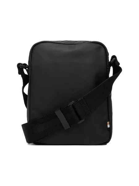 Torba crossbody Boss skórzana czarna