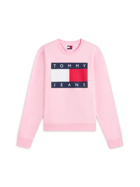 Palton Tommy Jeans roșu