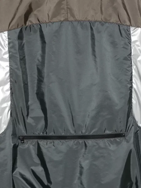 Geacă Moncler argintiu