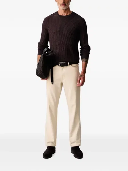 Lung pulover Armani Exchange maro