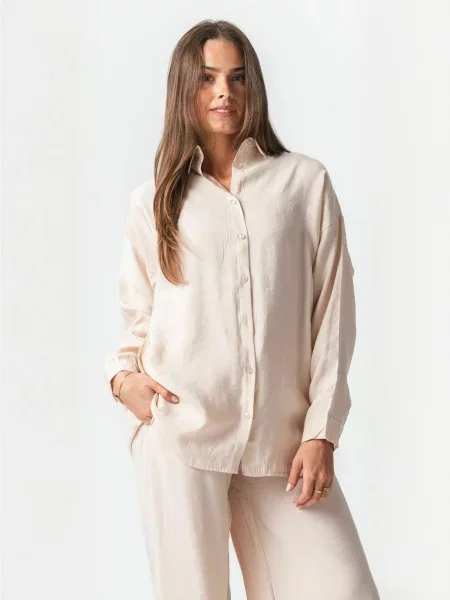 TEESHOPPEN Tricou Mia bej