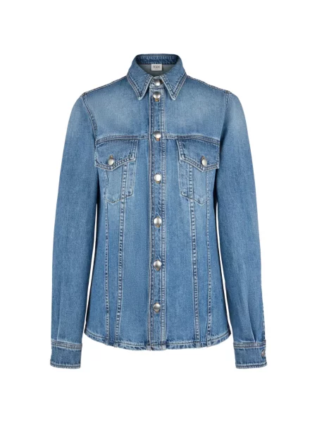 Cămașă de blugi Tod's albastru