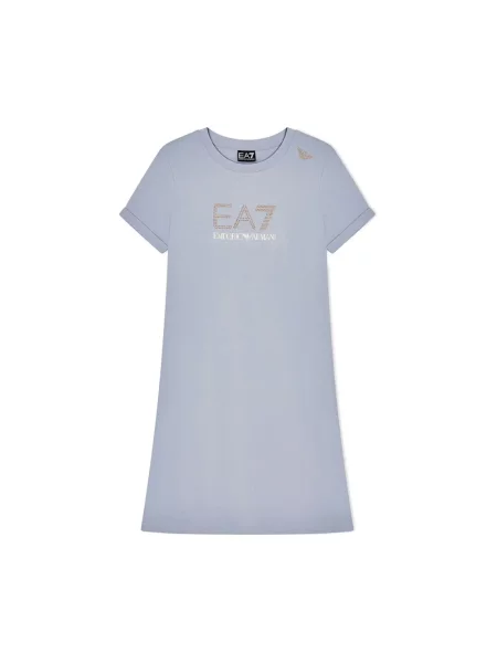 Koszulka Emporio Armani niebieska