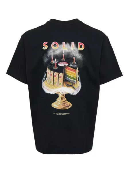Tricou Solid Homme negru