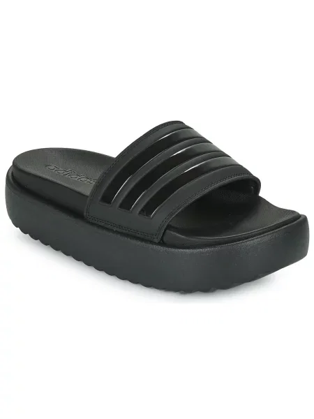 Natikači Adidas s platformo črna