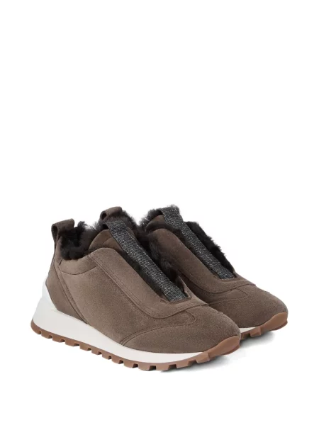 Sneakerși Brunello Cucinelli maro