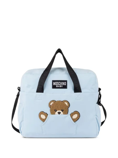 Torba dziecięca Moschino niebieska