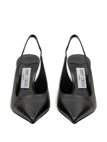 Pantofi cu toc Jimmy Choo slingback negru