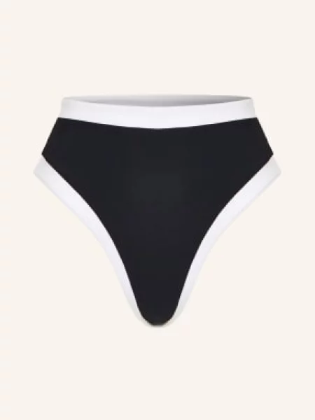 Jets Australia Majtki Bikini Z Wysokim Stanem Eternal schwarz biały