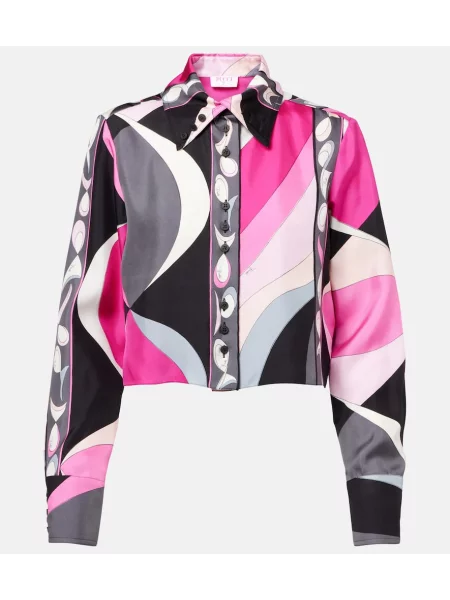 Cămașă Pucci de mătase