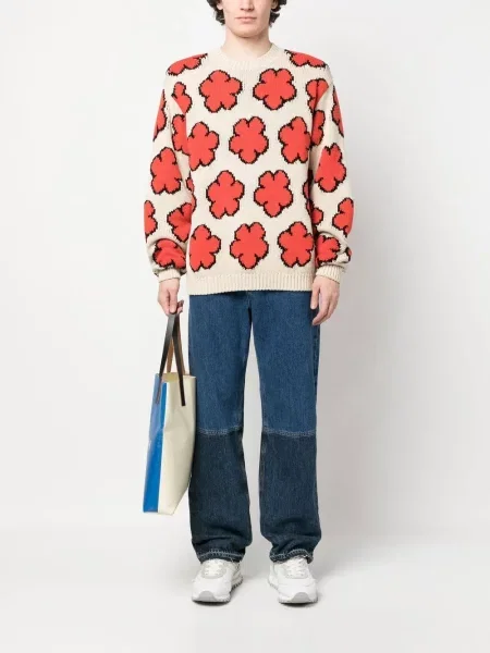 Gėlėtas megztinis Kenzo