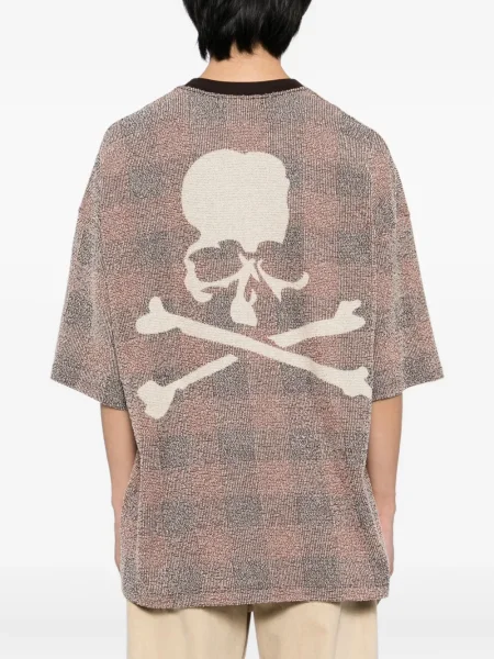 Tricou Mastermind World cu broderie maro