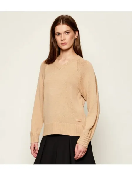 Armani Exchange Pulover cu adaos de lână