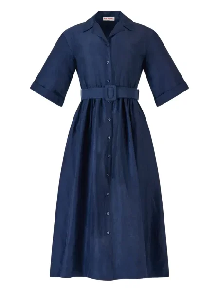 Rochie midi Rosie Assoulin până la genunchi de costum albastru