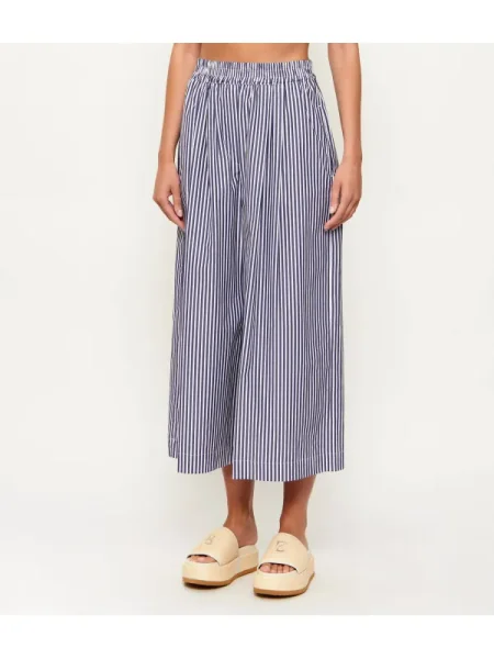 Weekend MaxMara Pantaloni OTTONE | Relaxed fit alb