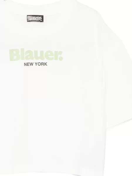 Dětské tričko Blauer bílé